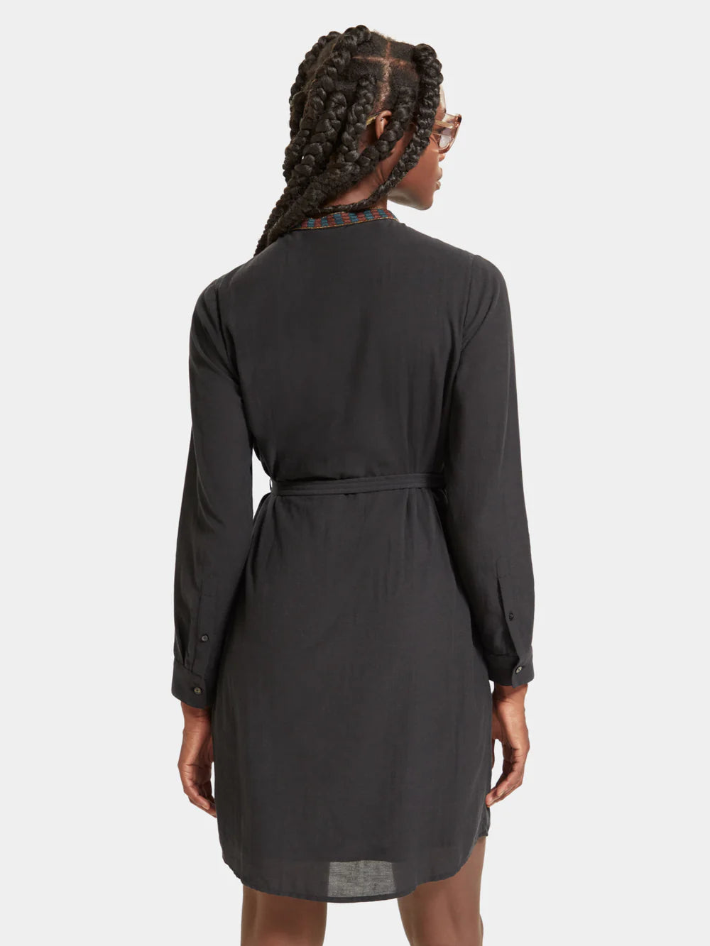 Pop Over Shirt Mini Dress - 174779