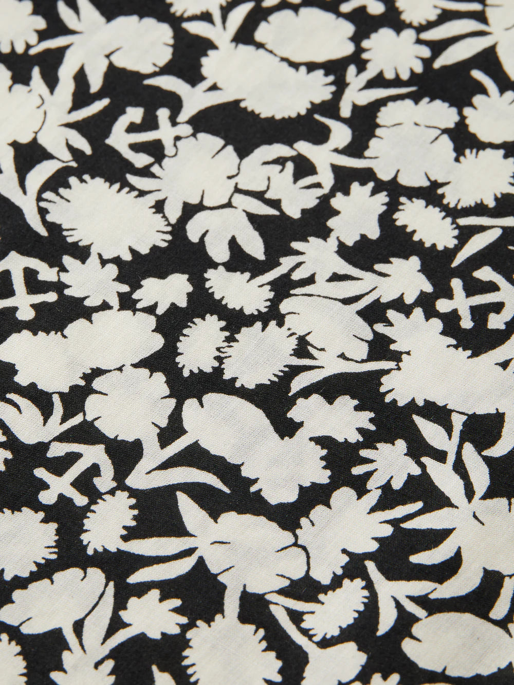 Printed Balloon Sleeve Shirt - Anchor Floral 176318
