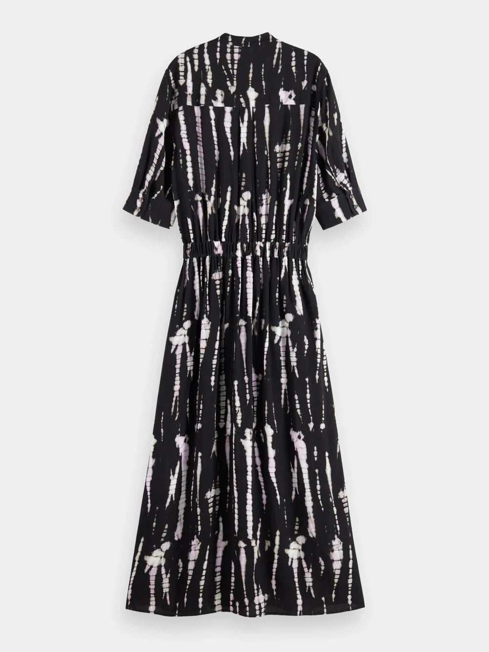 Printed Midi Dress - Tie Die Robe 176362
