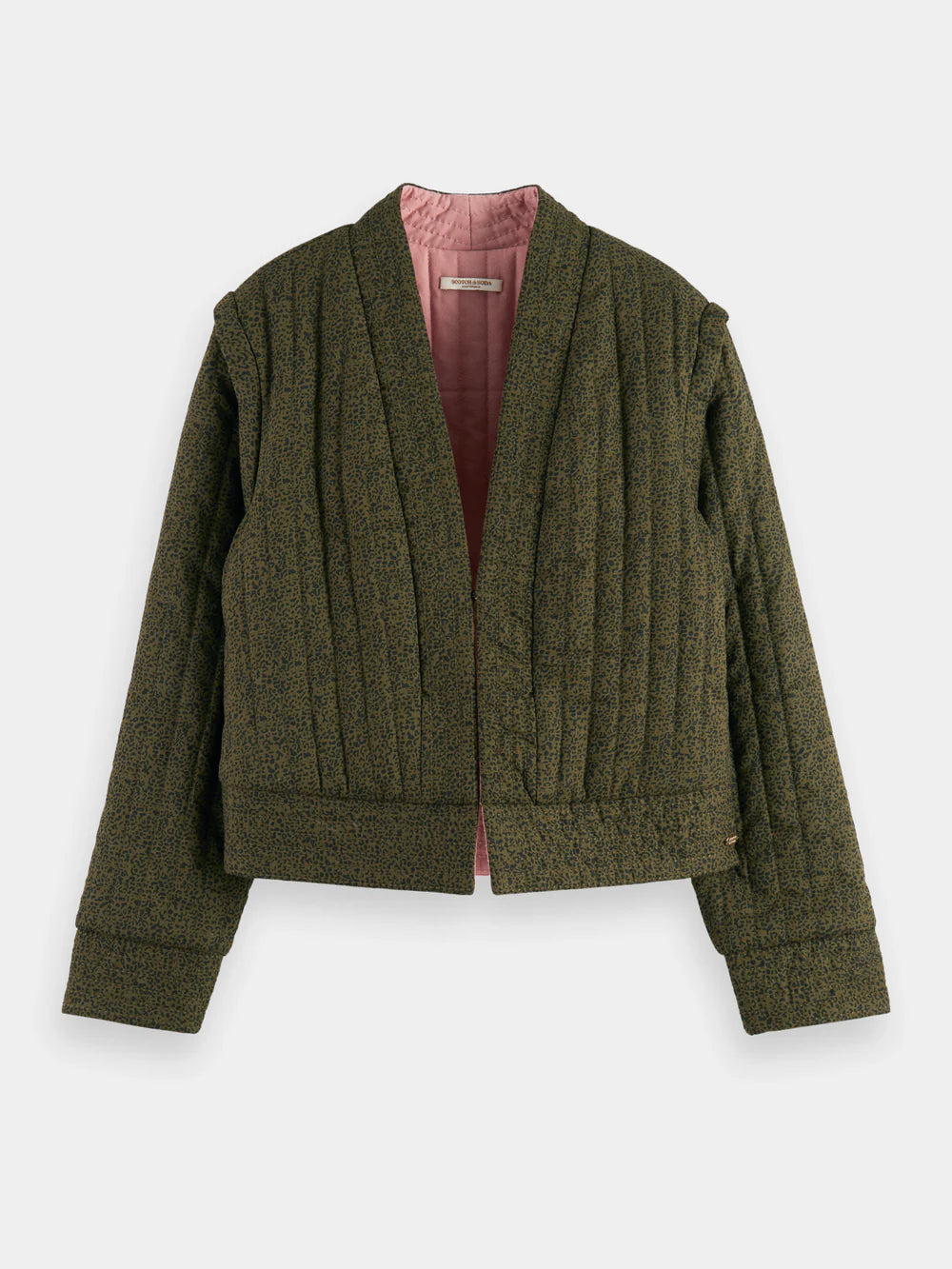 Quilted Reversible Jacket - Leopard 174683