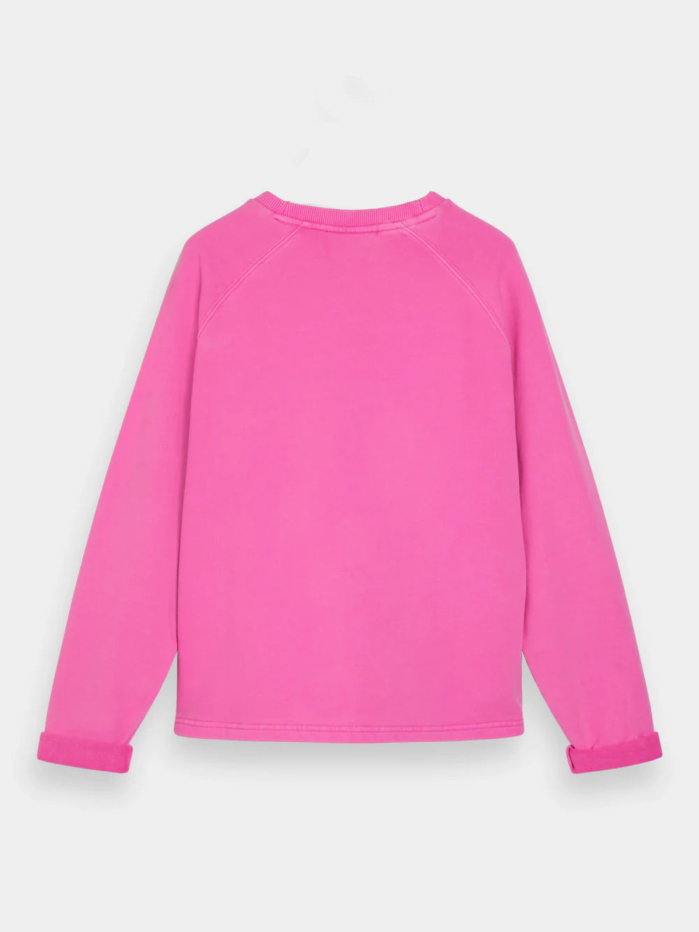 Raglan Crew Sweatshirt - Neon Pink 174815
