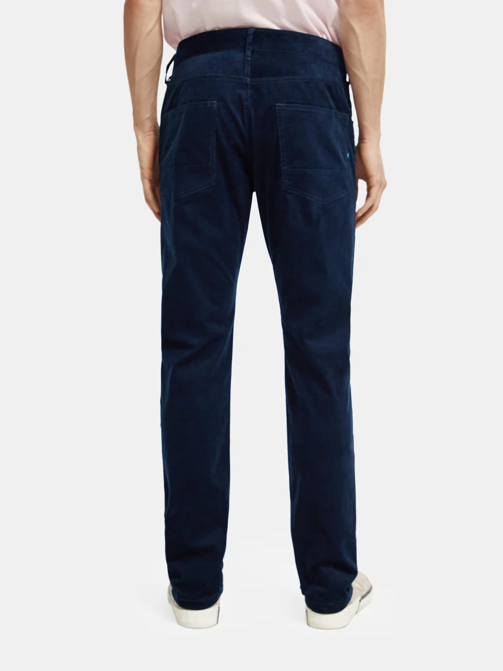 Ralston Regular Slim-fit Corduroy Pants - Steel 174036