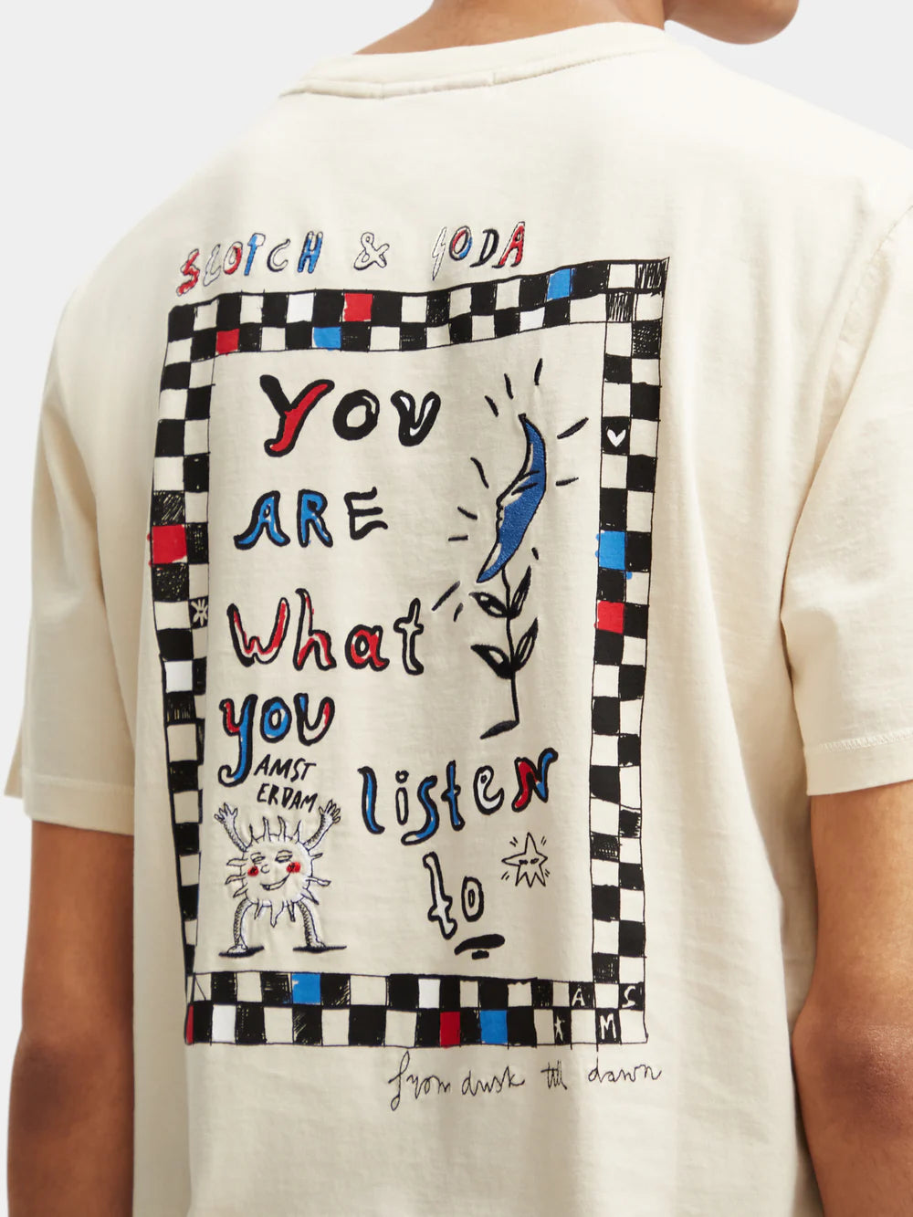 Regular-Fit Artwork T-Shirt - Stone 173011