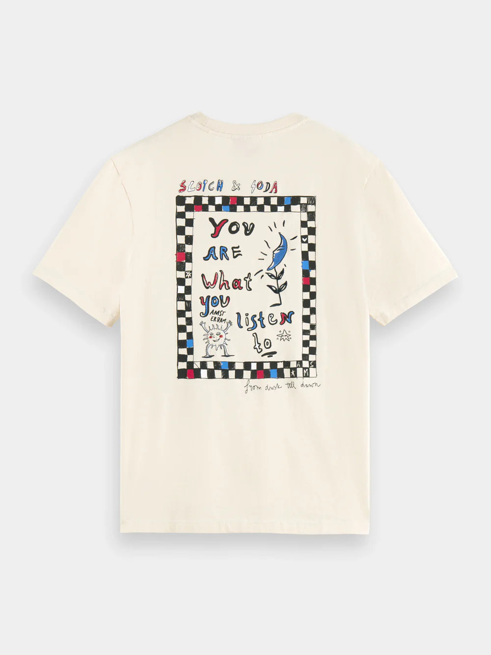 Regular-Fit Artwork T-Shirt - Stone 173011