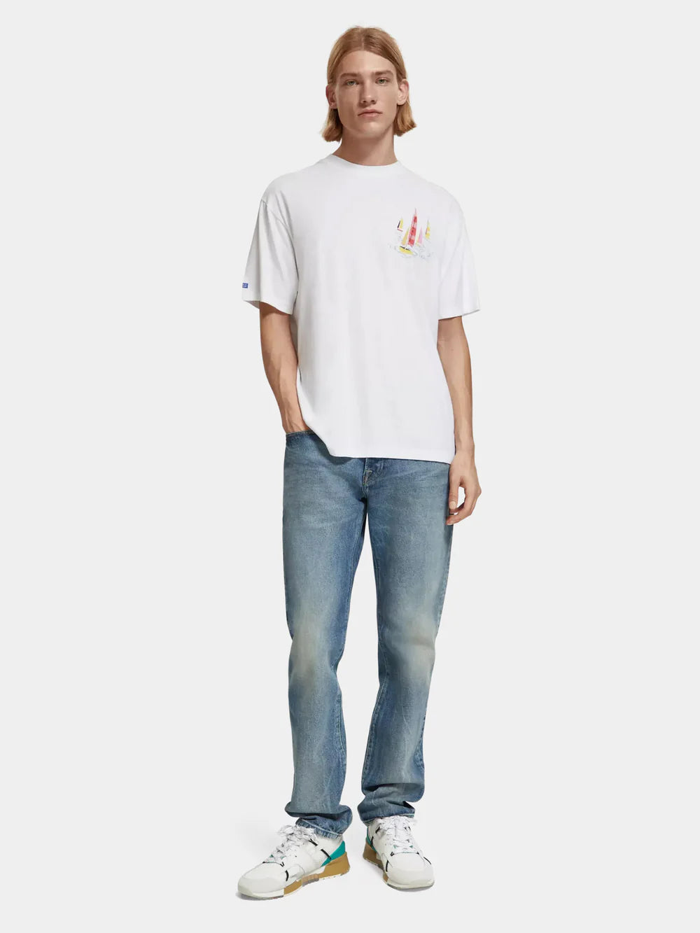 Regular-fit Artwork T-Shirt - White 175572