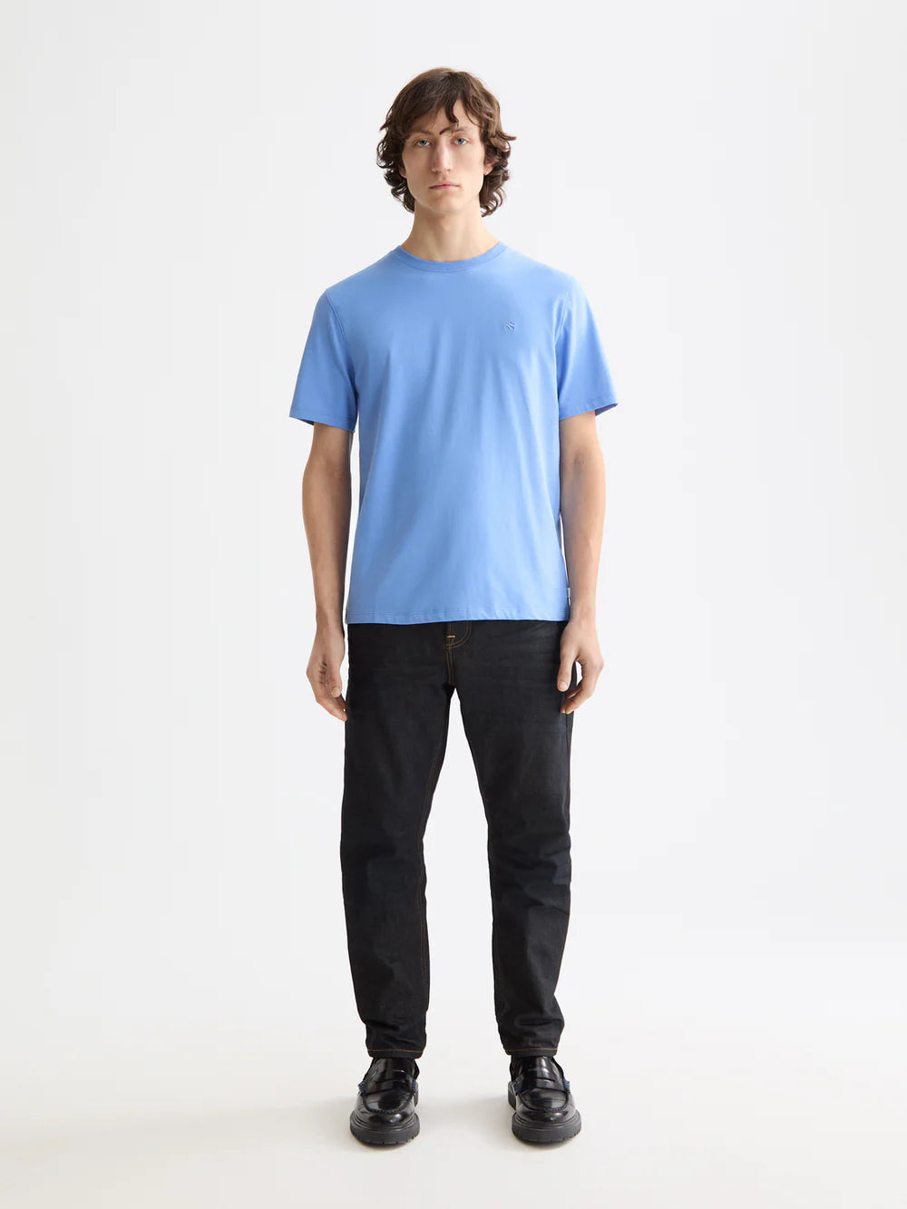 Regular Fit Logo T-shirt - Blue Bonnet  181288