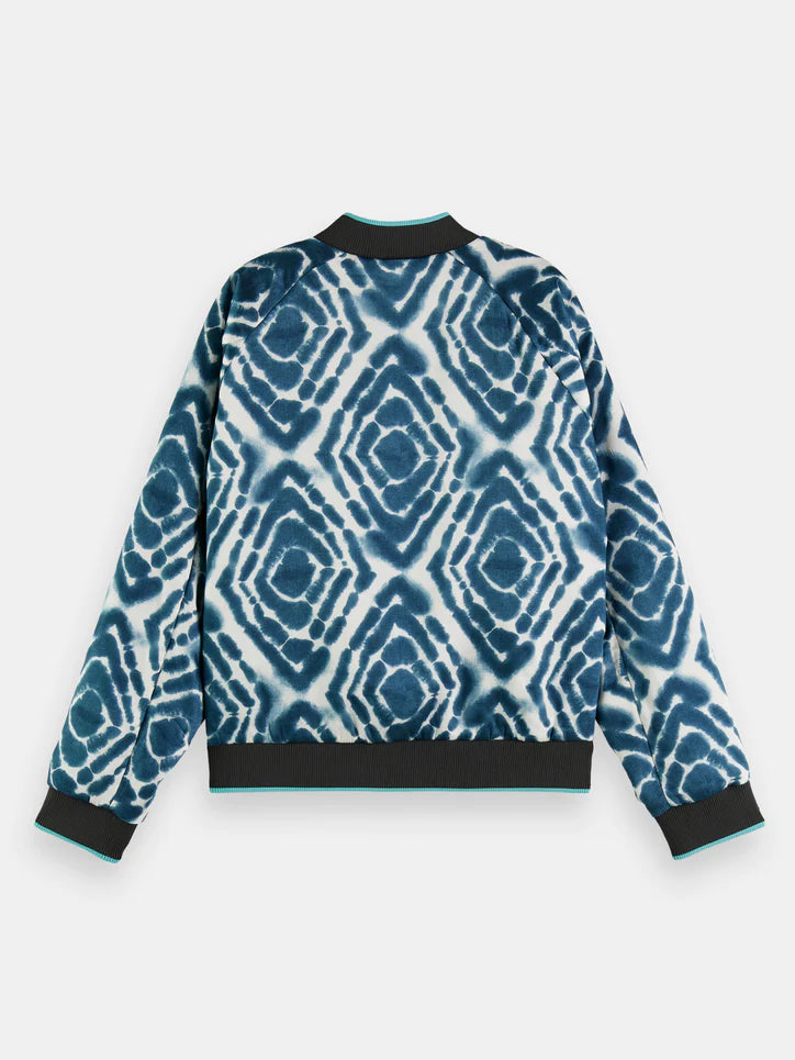 Reversible Bomber Jacket - Disco Tie Dye 173126