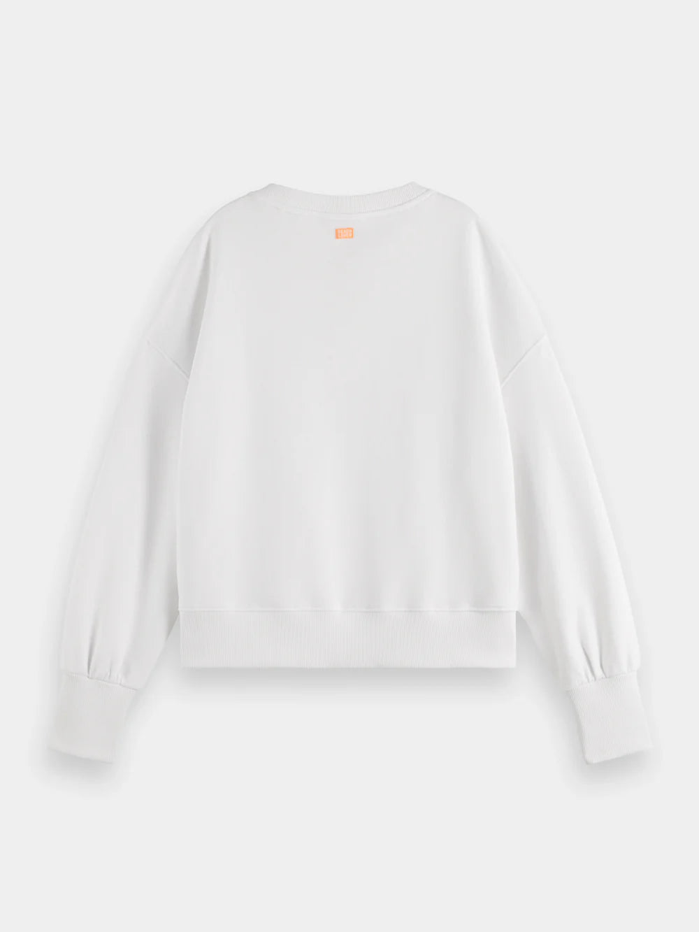 Slouchy Graphic Sweatshirt - White 177281
