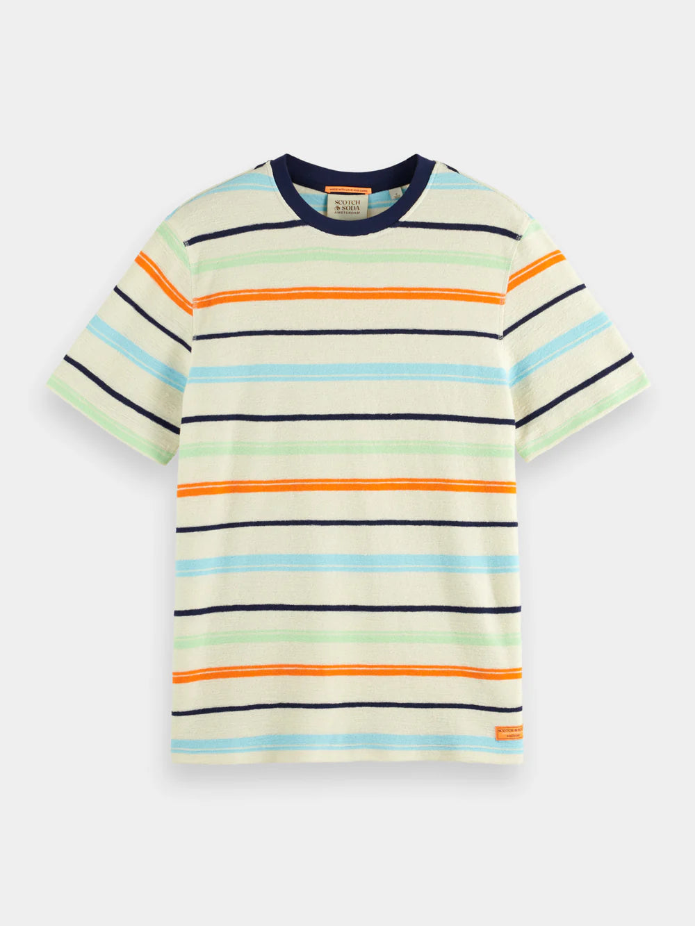 Structured Striped T-Shirt - Multicolour