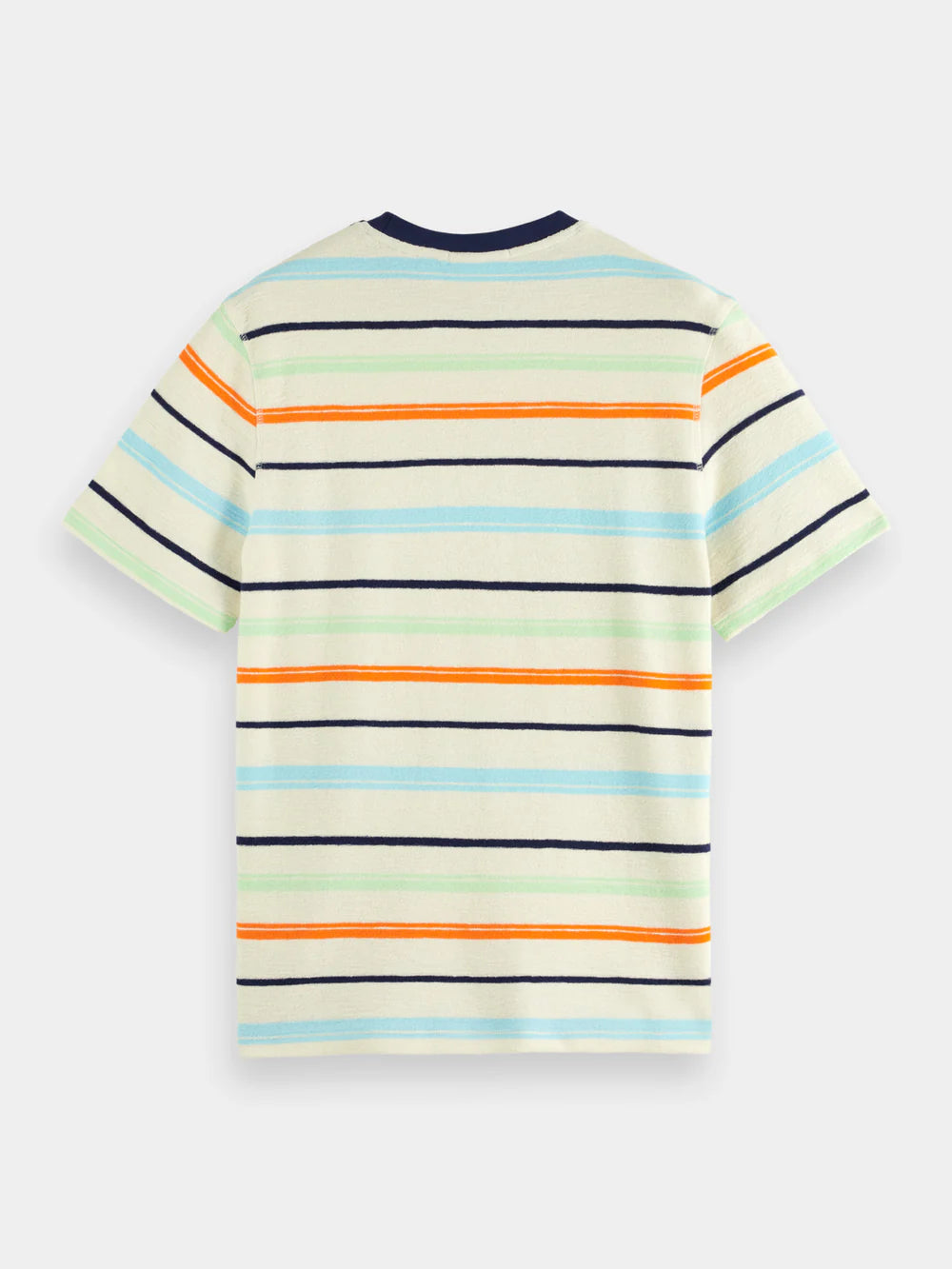 Structured Striped T-Shirt - Multicolour
