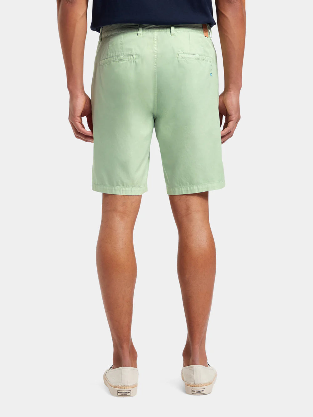 Stuart Garment-dyed Twill Shorts - Seafoam 177570