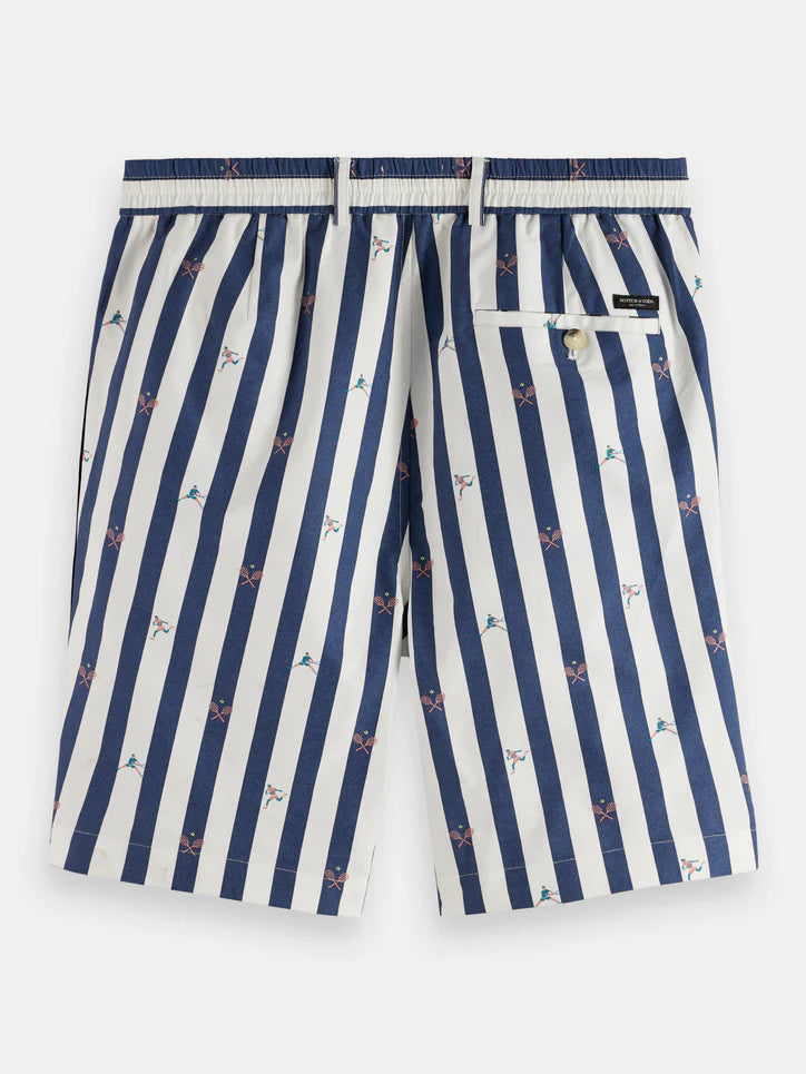 Blake Striped Bermuda Shorts 171539