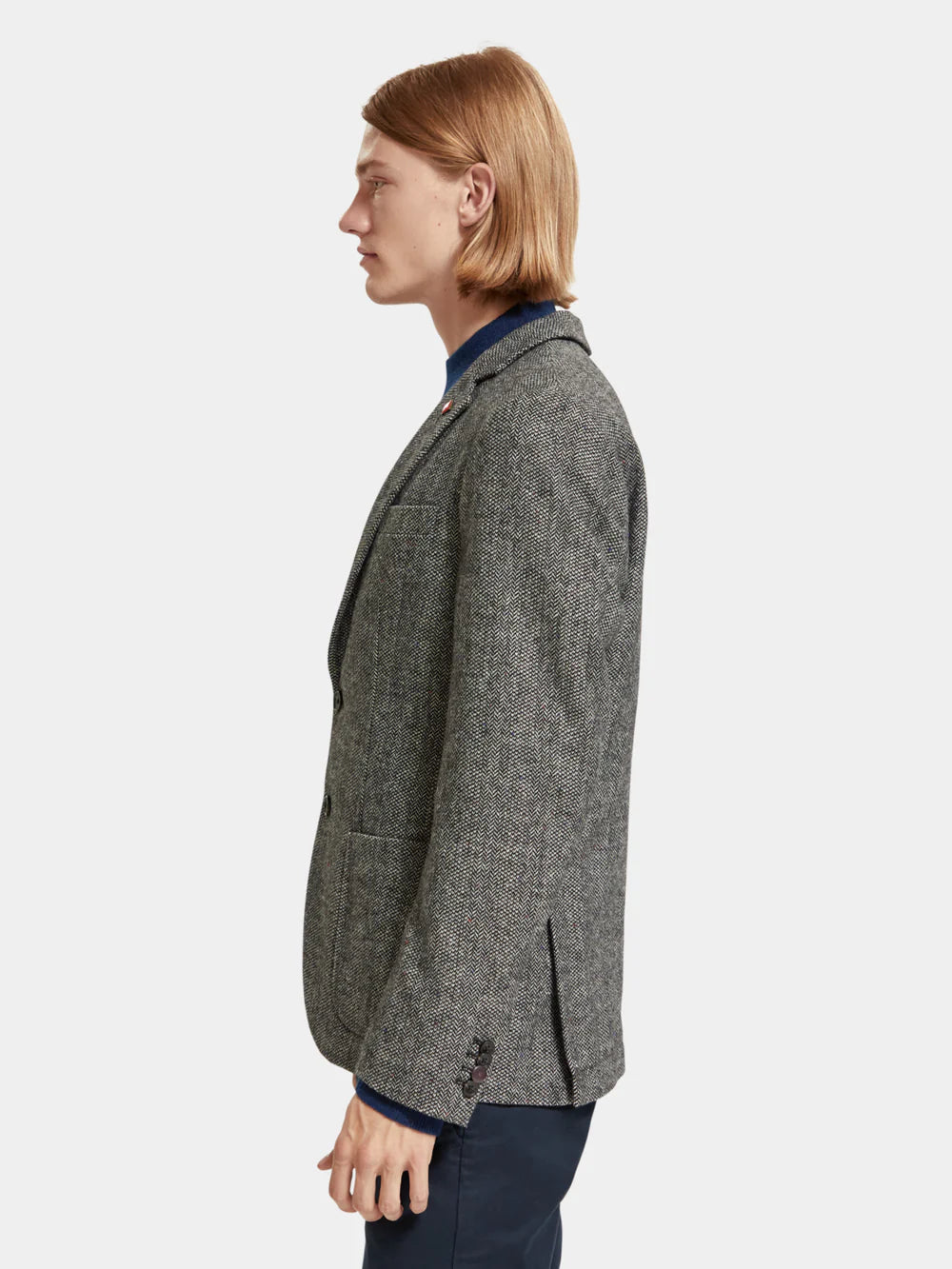 Tweed Single Breasted Blazer
