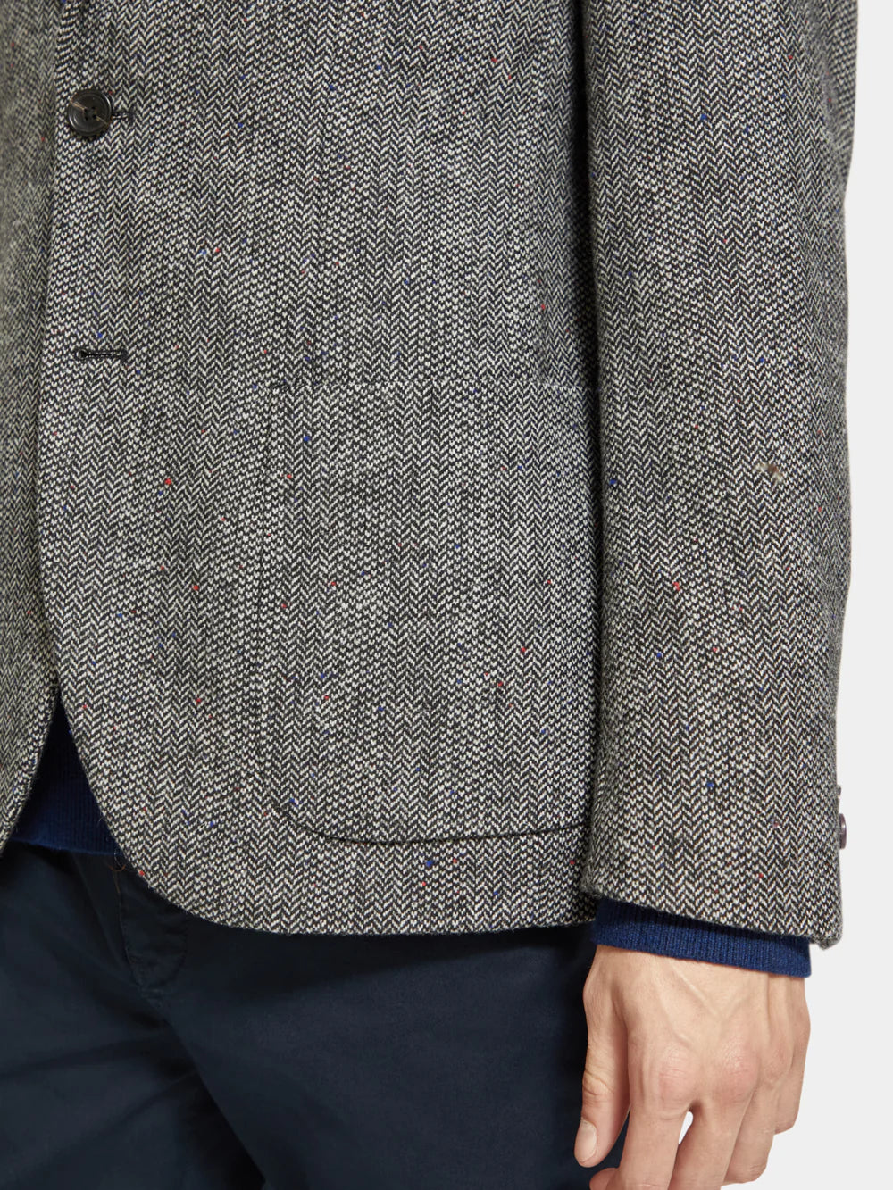 Tweed Single Breasted Blazer