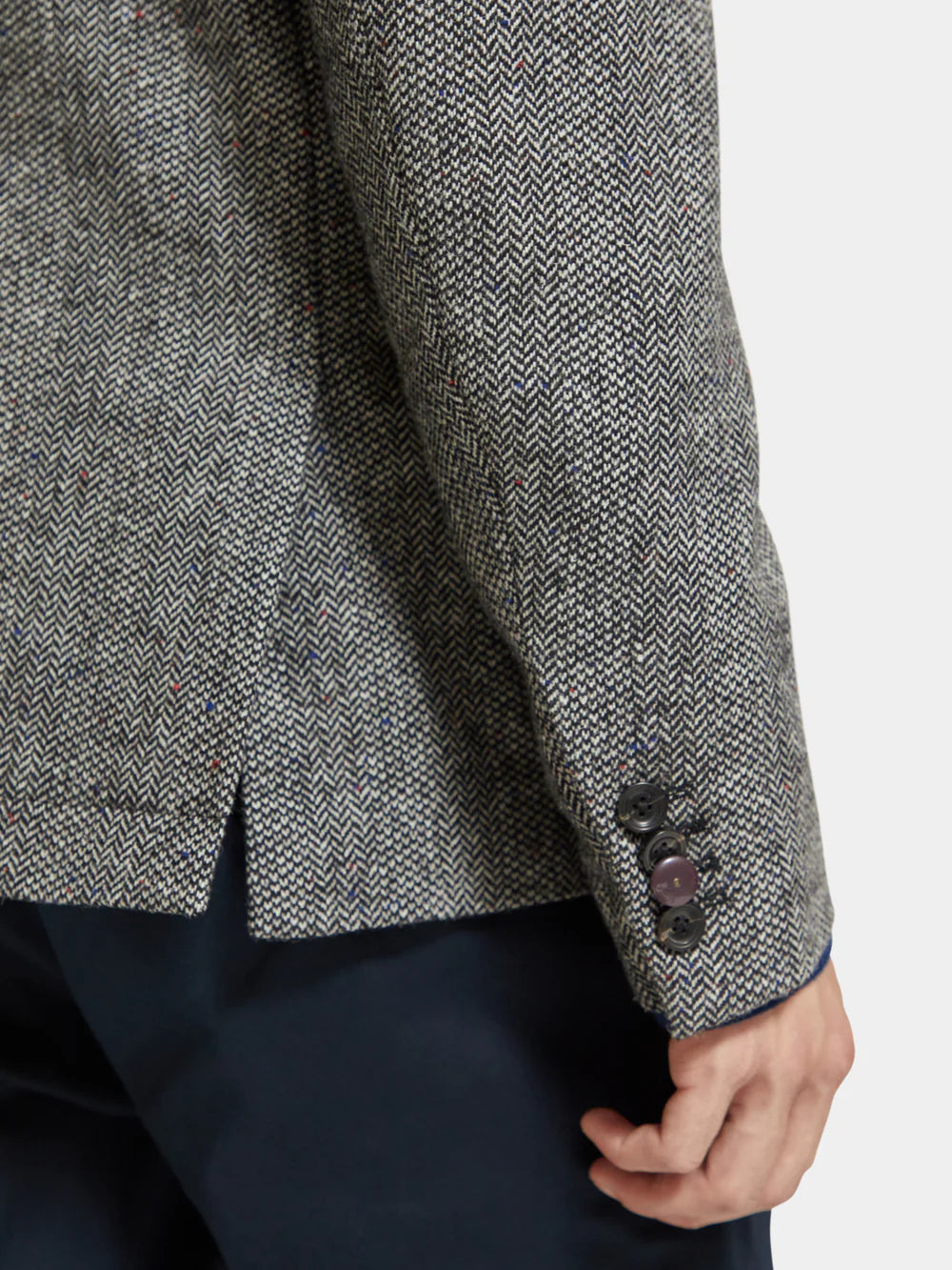 Tweed Single Breasted Blazer