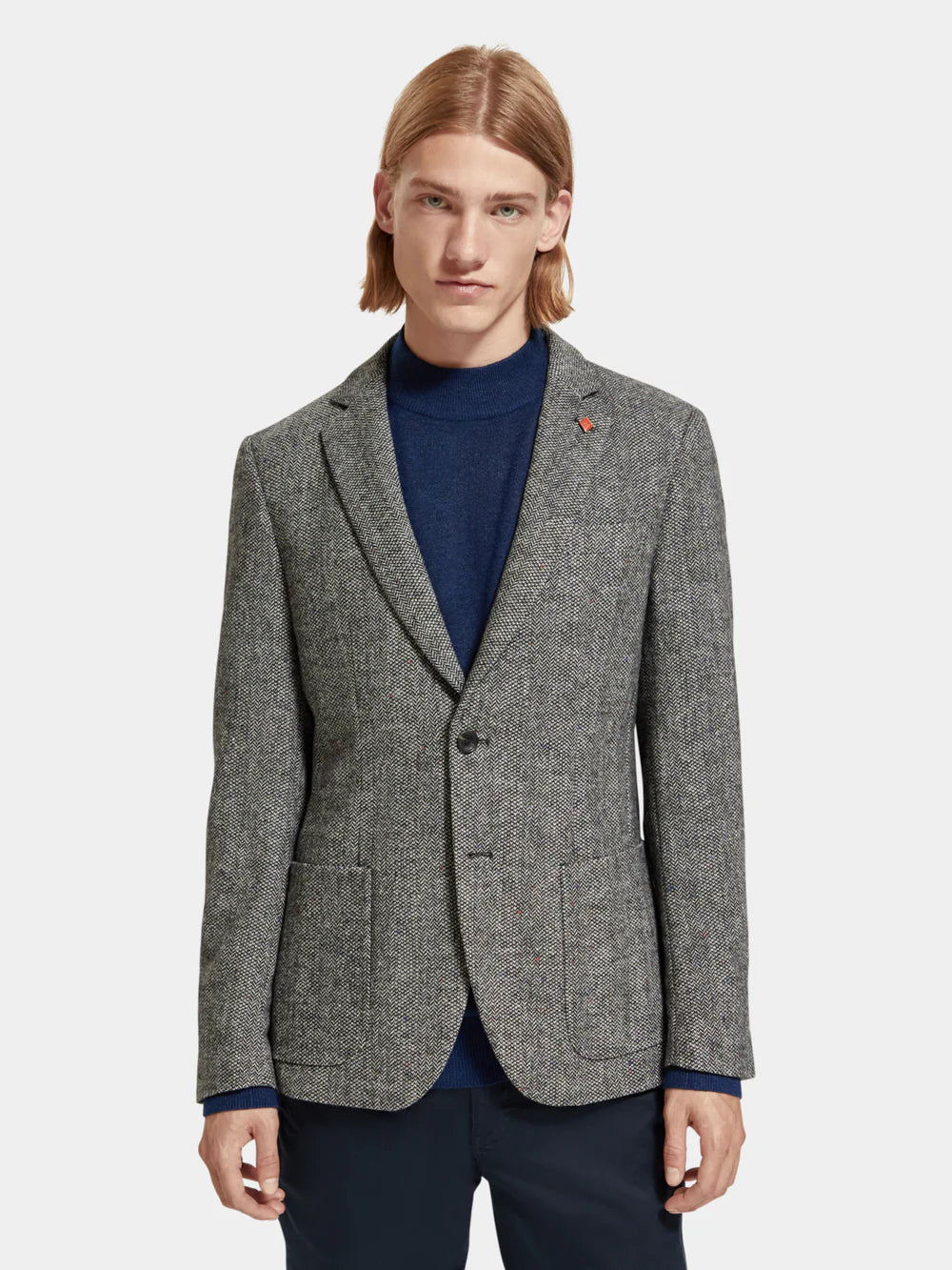Tweed Single Breasted Blazer