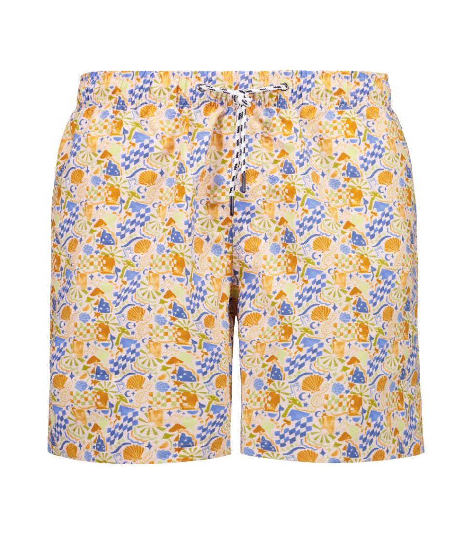 shore club swim means swim short in yacht rock design