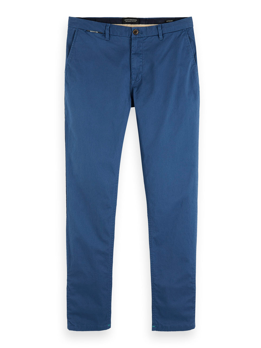 Stuart - Classic Regular Chino Worker Blue 155030