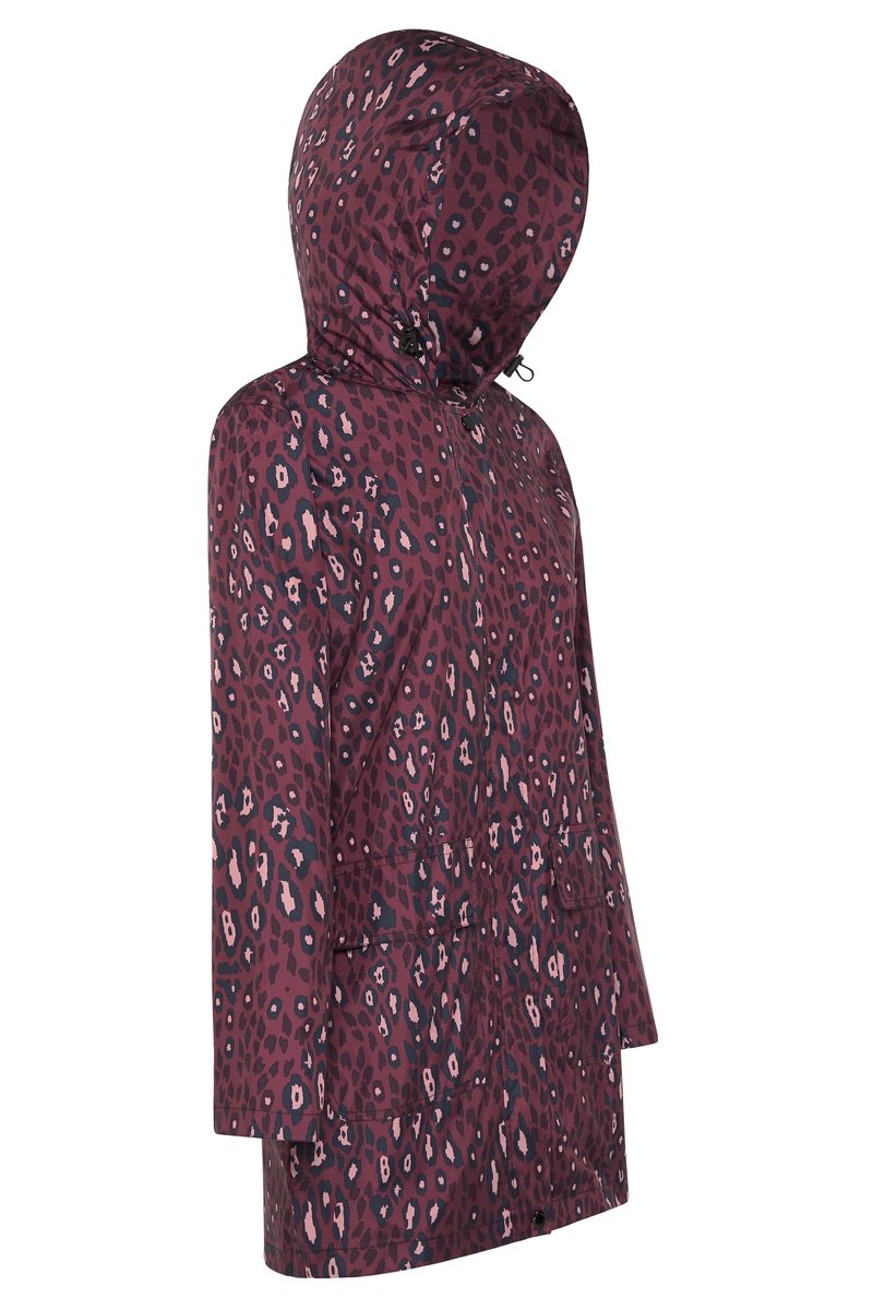 PAQME Raincoat - Pink Leopard