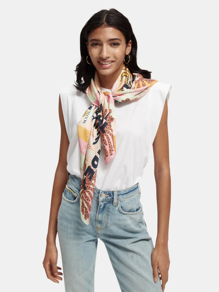 Summer Printed Scarf - Combo T